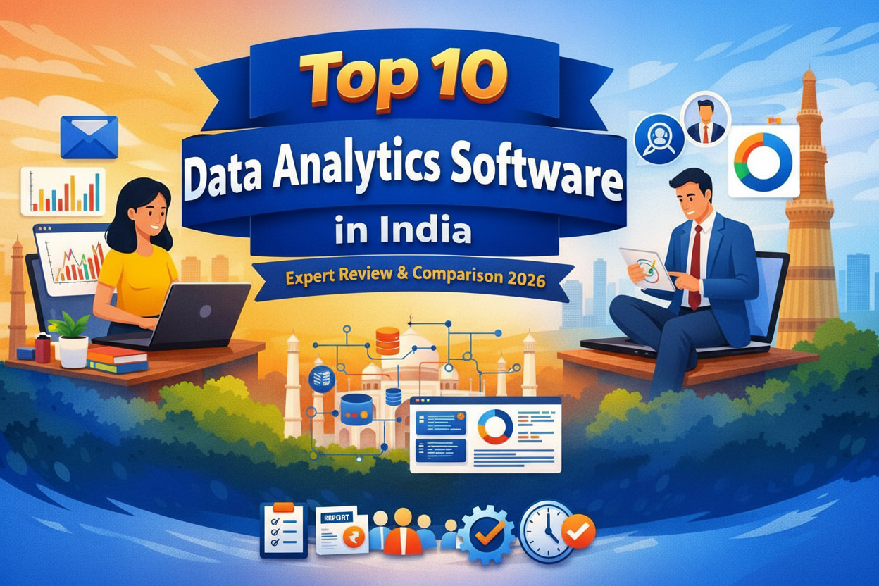 Top 10 Data Analytics Software in India: Expert Review & Comparison 2026
